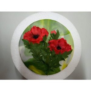Topper mit Mohnblüten / PWK- 08.06. / kann leider nicht stattfinden!