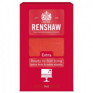 Renshaw Rollfondant Extra 1 kg - Rot
