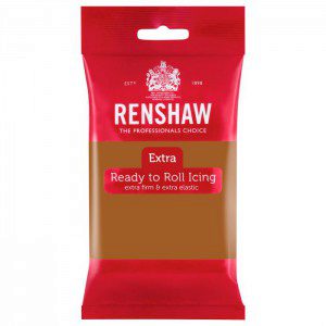 Renshaw Rolled Fondant Extra -Teddy Bear Brown-