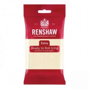 Renshaw Rolled Fondant Extra 250g - White Chocolate Flavour