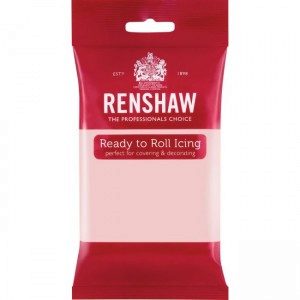 Renshaw Rolled Fondant Pro 250g - Baby Pink