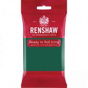 Renshaw Rolled Fondant Pro 250g - Emerald Green