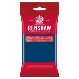 Renshaw Rolled Fondant Pro - Sapphire Blue / blau