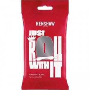 Renshaw Fondant Icing Grey -  250g