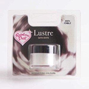 RD Essbarer Glanzpuder Satin White 3g