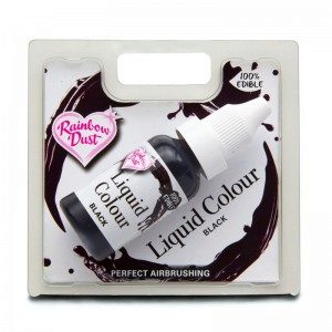 RD Liquid Colour Airbrush - Black - /schwarz