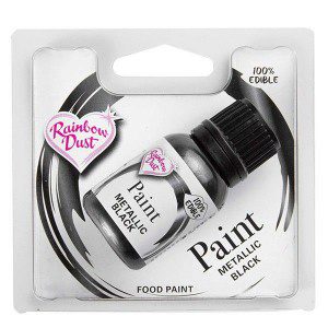 RD Metallic Food Paint Black 