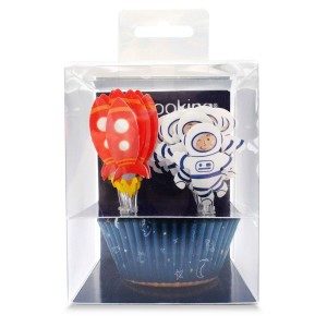 ScrapCooking Backförmchen & Topper Space Set/24