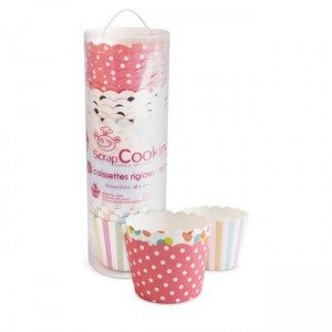 ScrapCooking Cupcake-Formen sortierte Muster 