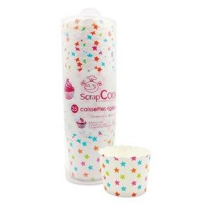 ScrapCooking Cupcake-Förmchen Sterne