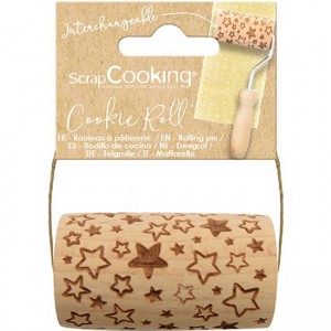 ScrapCooking Star Embossing Prägerolle