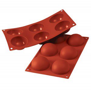 Silikomart Semisfera Mould Ø6cm (Indianerbackform)