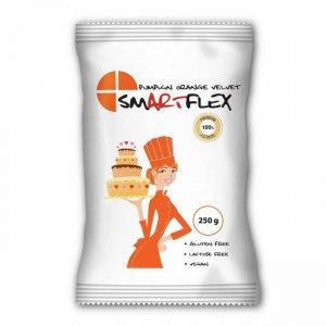 Smartflex Fondant Kürbis Orange Velvet