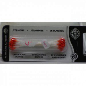 JEM Plain Stamen Medium - orange -