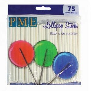 PME Lollipop Sticks, 9,5 cm lang
