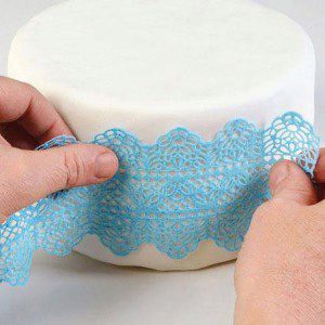Silikomart Wonder Cakes Silicone Mat -Slim Dentelle-