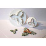 PME Three Leaf Holly Plunger Cutter Ilex, 2-teilig
