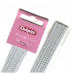 Culpitt Blumendraht / Florist wire in weiß, 26g