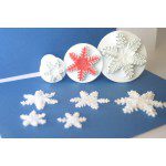 PME Snowflake / Schneeflocke, 3er Set/ Plunger