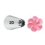 Wilton Decorating Tip #2D Dropflower Carded