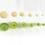 Set mit 6 Petal Daisy und Daisy Stamps