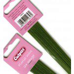 Culpitt Blumendraht / Florist Wire in dunkelgrün, 24g