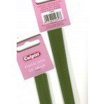 Culpitt Blumendraht / Florist wire in dunkelgrün, 28g