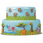Wilton Mold mit Dschungeltieren -  Jungle Animals