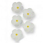 PME Medium White Blossoms Pkg/30