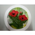 Topper mit Mohnblüten / PWK- 08.06. / kann leider nicht stattfinden!
