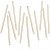 Wilton Birthday Candles Tall Gold Pkg/12