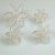Jem pointed 6 Petal Daisy,  Set of 4