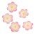 Culpitt Sugar decorations Daisy pink 12pcs