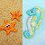 KatySue Mould Sugar Buttons - Starfish and Seahorse