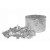 Crystal Candy Silver Moon Essbare Tortenflocken 7g