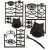PWK  Eulen Set - Owl Set 