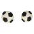 FC Dekorationen aus Zuckerpaste Fußball Set/8