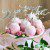 PartyDeco Cupcake Topper Love - Silber 6-teilig