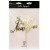 PartyDeco Cake Topper Happy New Year - Gold