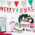 PartyDeco Cake Topper Weihnachten Set 4-teilig