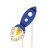 ScrapCooking LED Tortenaufsatz Weltraumrakete