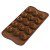 Silikomart Chocolate Mould Choco Flame - Flamme