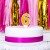 PartyDeco Geburtstagskerze Nummer 6 - Gold