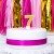 PartyDeco Geburtstagskerze Nummer 7- Gold